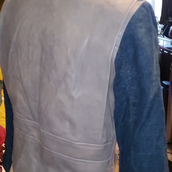 MiH Jeans/leather jacket - Picture 5 of 11